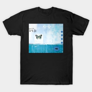 Picture of an original painting, butterfly T-Shirt